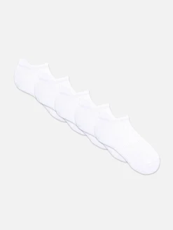 5-Pack Microfiber Sneaker Socks