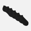 5-Pack Microfiber Sneaker Socks