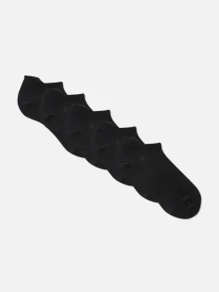 5-Pack Microfiber Sneaker Socks