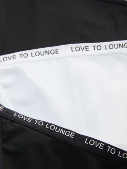 3-Pack Microfiber Thongs
