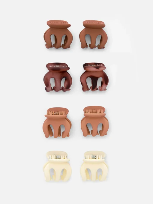 8-Pack Mini Hair Clips