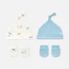 2-Pack Mixed Hat And Mittens Set