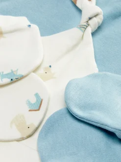 2-Pack Mixed Hat And Mittens Set