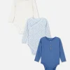 3-Pack Mixed Pattern Bodysuits