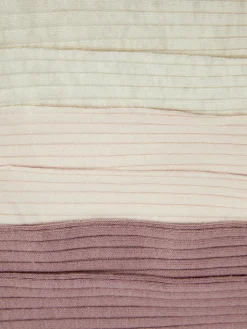 3-Pack Mixed Ribbed Tights