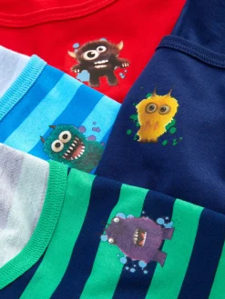 4-Pack Monster Graphic Tanks