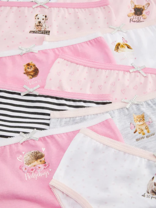 10-Pack Multi Animal Briefs