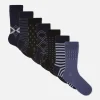 7-Pack Multi Crew Socks