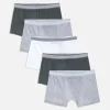 5-Pack Multi Heather Boxer Briefs