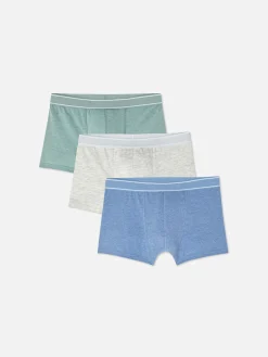 3-Pack Multi Heather Boxer Briefs