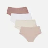 4-Pack Multi Mid Rise Briefs