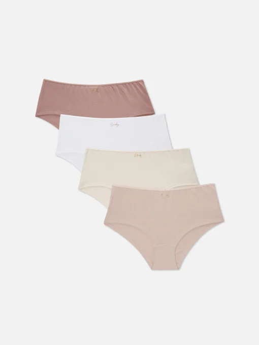 4-Pack Multi Mid Rise Briefs