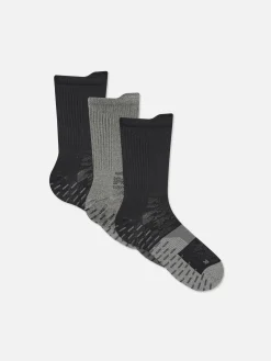 3-Pack Multi Non-Slip Socks