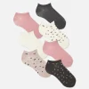 7-Pack Multi Pattern Ankle Socks