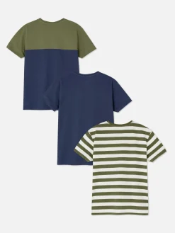 3-Pack Multi Print T-Shirts