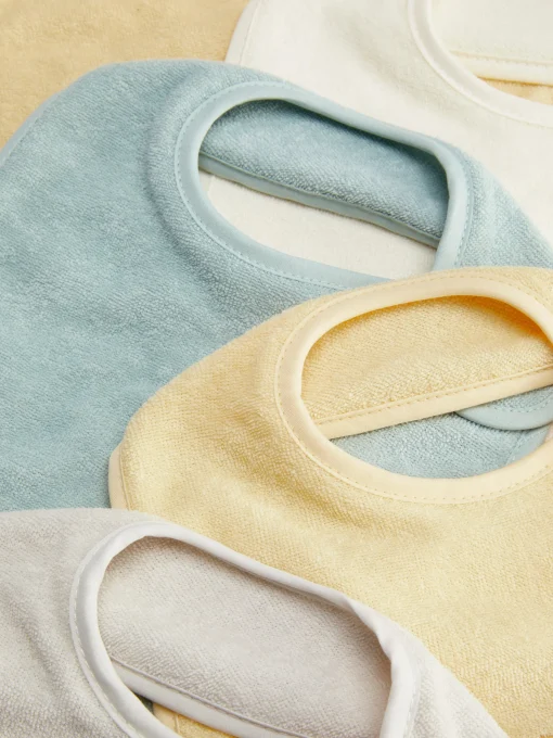 5-Pack Multi Terry Bibs