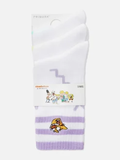 3-Pack Nickelodeon Striped Crew Socks