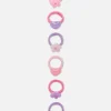 6-Pack Novelty Charm Hair Bands