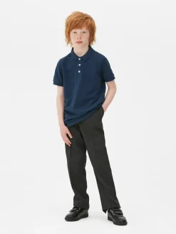 2-Pack Older Boy School Uniform Polo Shirts