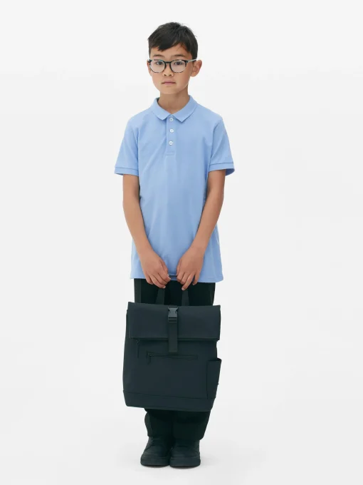 2-Pack Older Boy School Uniform Polo Shirts