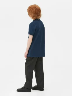 2-Pack Older Boy School Uniform Polo Shirts