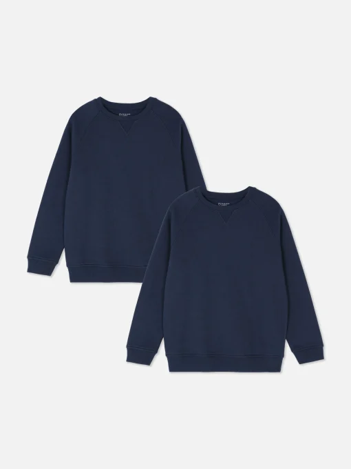2-Pack Older Boy School Uniform Sweatshirts
