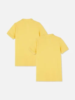 2-Pack Older Boy School Uniform Polo Shirts
