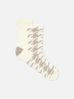 2-Pack Patterned Cozy Socks