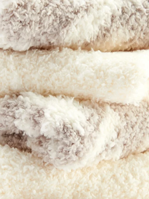 2-Pack Patterned Cozy Socks