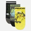 3-Pack Pokémon Sneaker Socks