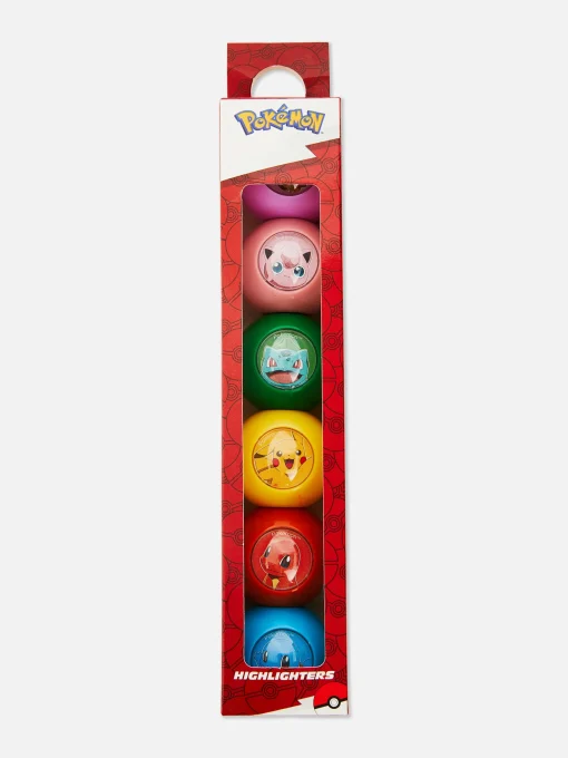 6-Pack Pokémon Stackable Highlighters