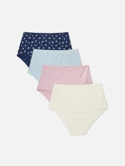 4-Pack Printed Full Briefs