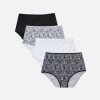 4-Pack Printed Full Briefs