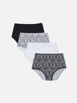 4-Pack Printed Full Briefs
