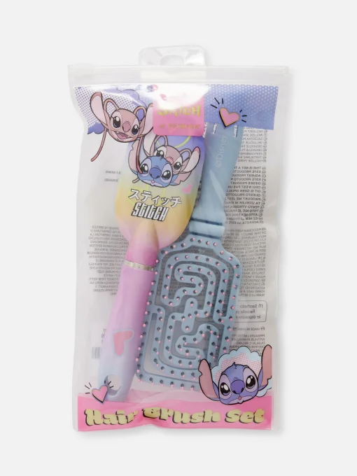 2-Pack PS Mini Disney’s Stitch Hairbrush Set