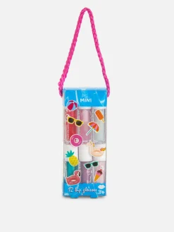12-Pack PS… Mini Pool Party Nail Lip Glosses