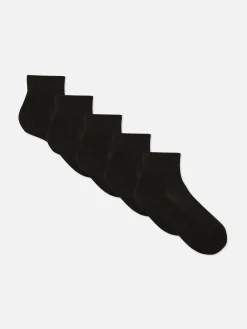 5-Pack Quarter Crew Socks