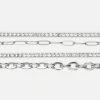 4-Pack Rhinestone Chain Bracelets