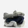 3-Pack Ribbed Scrunchies