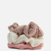 3-Pack Ribbed Scrunchies