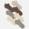 7-Pack Ribbed Sneaker Socks