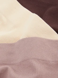 3-Pack Ribbed Thongs
