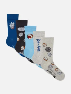 5-Pack Rick And Morty Socks