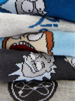 5-Pack Rick And Morty Socks
