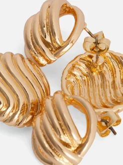 2-Pack Rita Ora Sculptural Chunky Studs