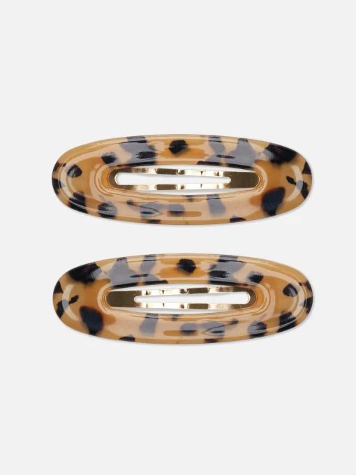2-Pack Rounded Hair Clips