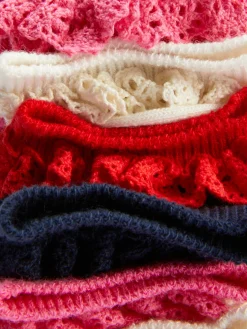 4-Pack Ruffle Ankle Socks