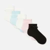 5-Pack Ruffle Trim Socks