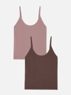 2-Pack Scoop Neck Camis