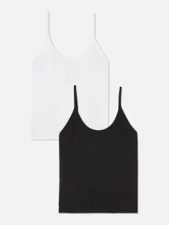 2-Pack Scoop Neck Camis